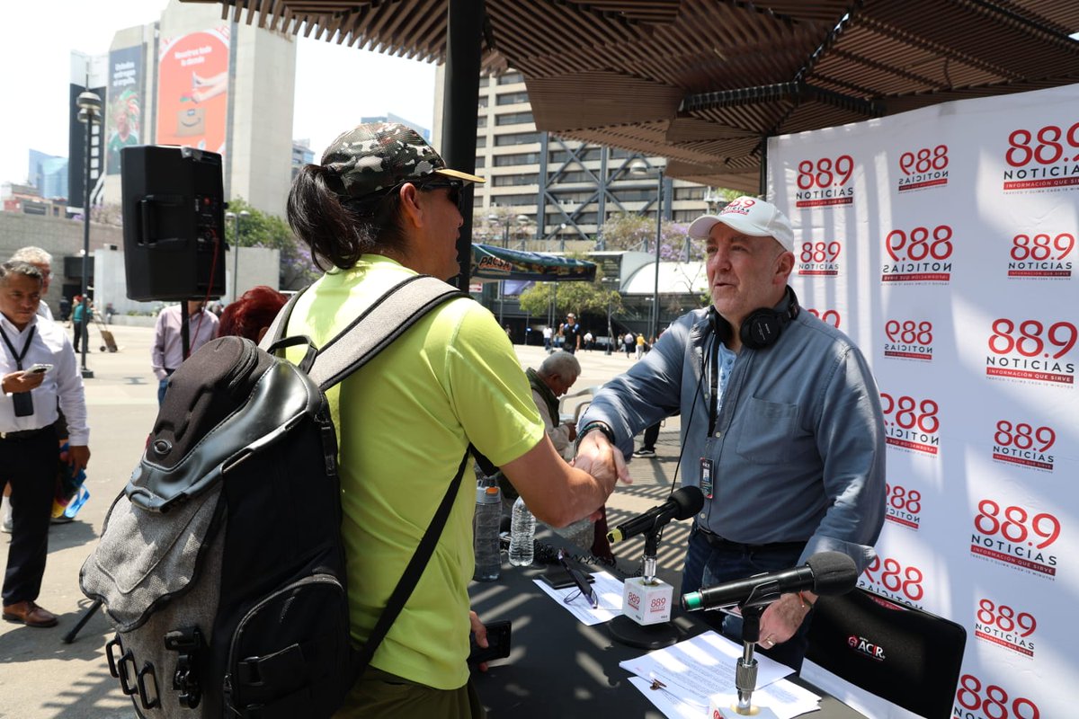 889Noticias's tweet image. Te invitamos a que acudas a la Glorieta de Insurgentes, donde estamos transmitiendo el programa de @inakimanero.

No te pierdas la oportunidad de vivir la experiencia de la radio y convivir con @inakimanero.

Escucha bit.ly/889NoticiasFM

#DFT