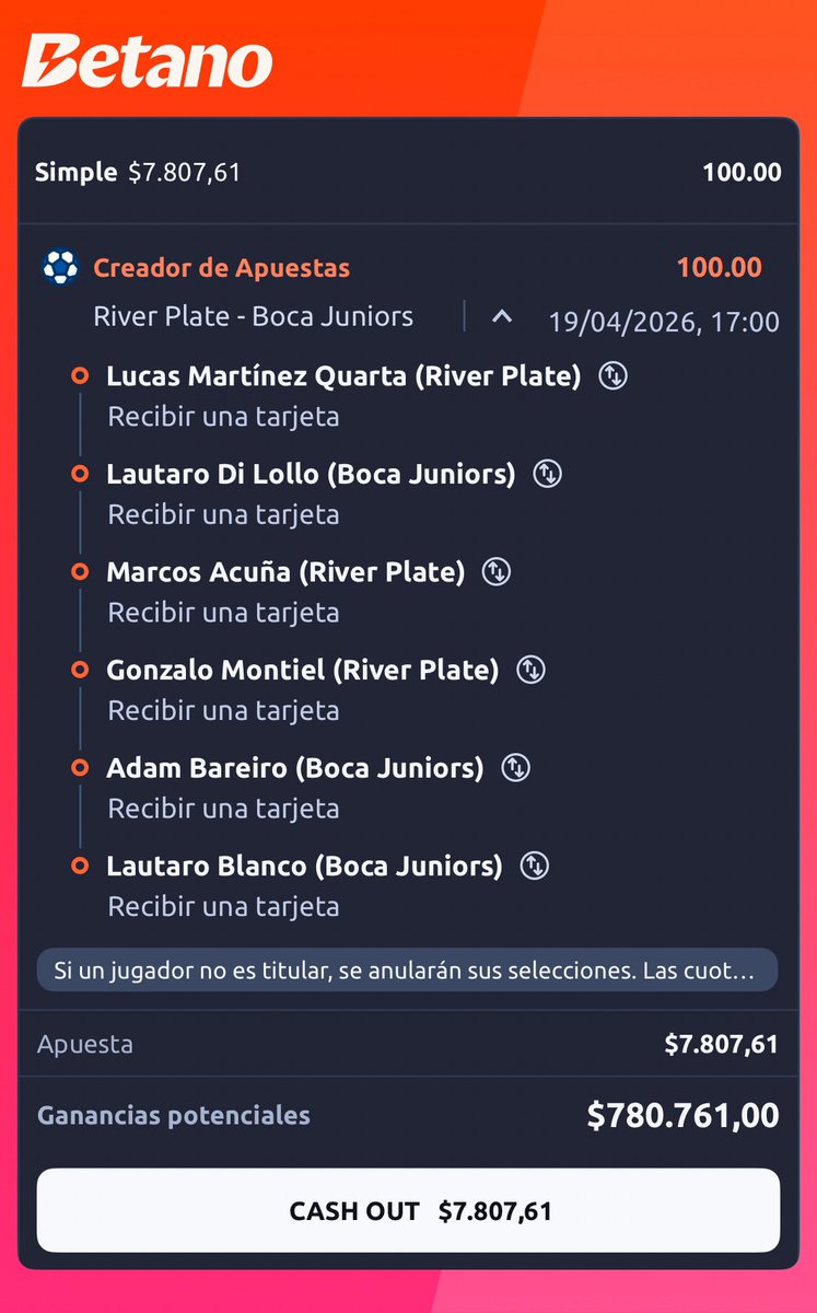 Handicap Xeneize tweet media