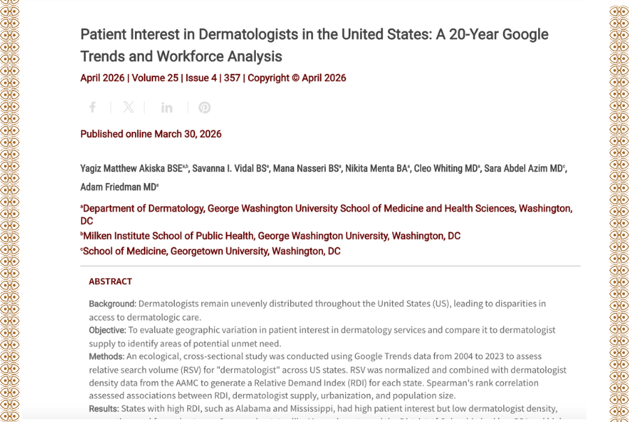 Journal of Drugs in Dermatology (JDD) tweet media