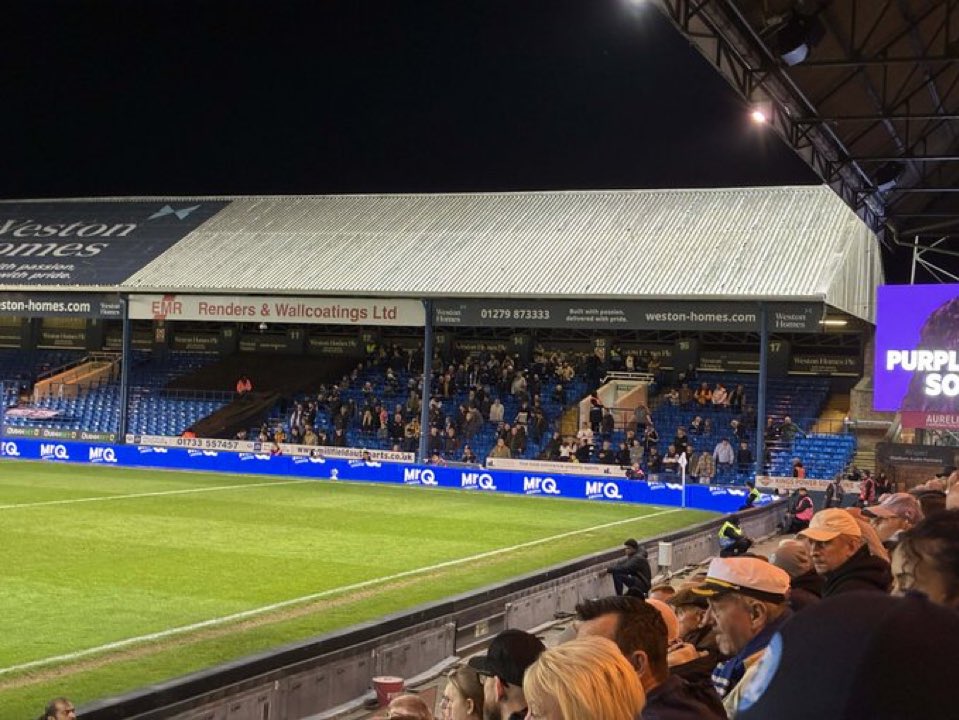 LeagueOne25's tweet image. Port Vale fans @ Peterborough United tonight 👏 

#pvfc #pufc #utp #posh