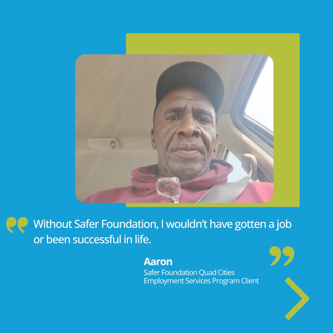 SaferFoundation's tweet photo. This Second Chance Month, we are sharing the voices of individuals who are rebuilding their lives through access to education, employment, and support.

Each voice is a reminder that when opportunity is possible, change is possible. https://t.co/P0vuRNTUw9