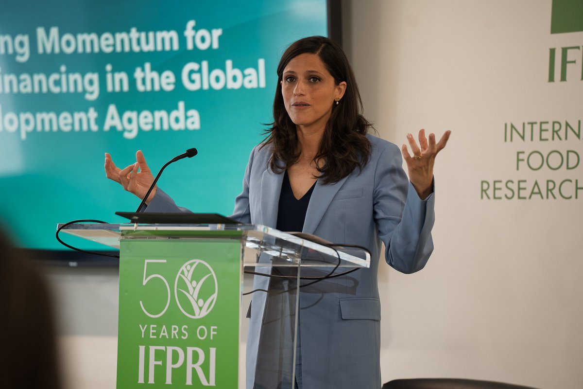 Jo_Swinnen's tweet image. IFPRI was grateful to host Her Excellency @CaroitEleonore of France's Ministry of Europe and Foreign Affairs for the 35th Martin J. Forman Memorial Lecture.

This year’s lecture recognized the leadership of France and Minister Caroit as a champion for international #nutrition.