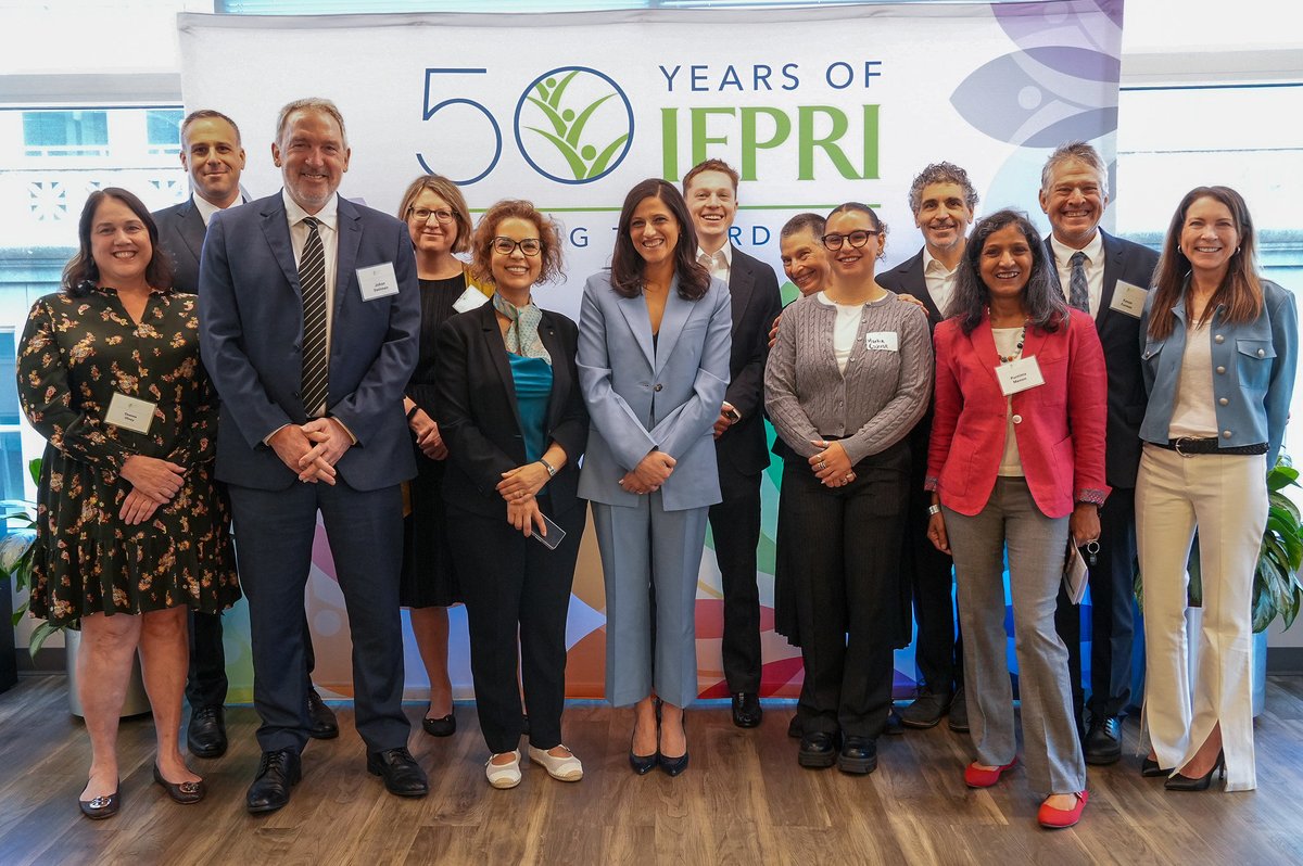 Jo_Swinnen's tweet image. IFPRI was grateful to host Her Excellency @CaroitEleonore of France's Ministry of Europe and Foreign Affairs for the 35th Martin J. Forman Memorial Lecture.

This year’s lecture recognized the leadership of France and Minister Caroit as a champion for international #nutrition.