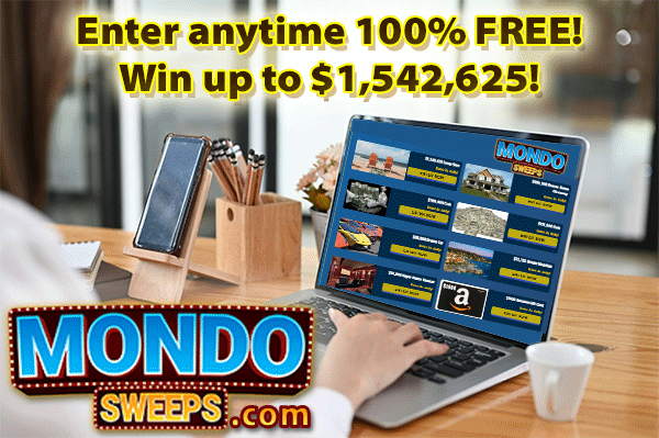 MondoSweeps's tweet photo. 🆓Enter anytime, anywhere, from any device 100% FREE!💯

✔️Enter to WIN up to $1,542,625 with MondoSweeps: https://t.co/DTDLa7obaY https://t.co/U956YZJhWU