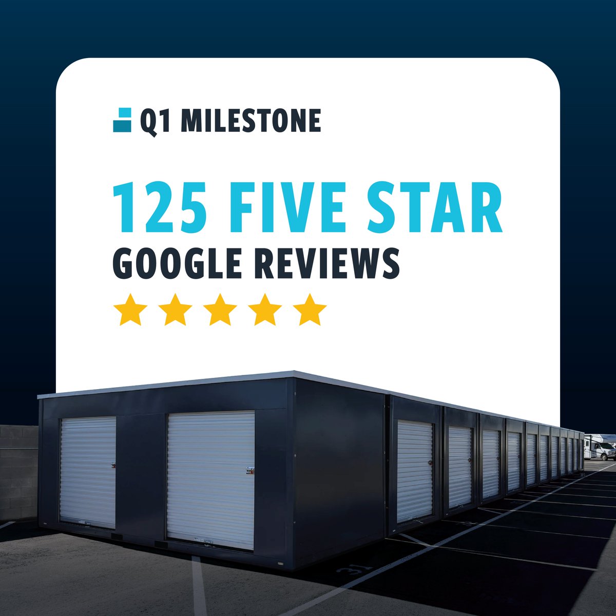 BoxwellStorage's tweet photo. Q1 highlights 👇

⭐ 125 five-star reviews
🤝 New partnerships with Stella and UpSize
📦 New case studies
📍 @MSM_Messenger The Show coming this November
.
.
.
#SelfStorage #PortableStorage #RelocatableStorage #TradeShows #GoogleReviews #Boxwell https://t.co/ZYvr5JBEKK