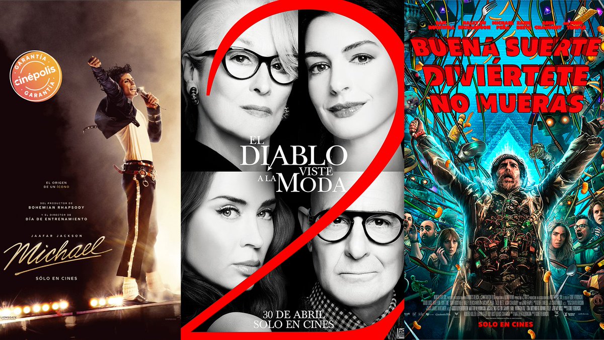🎥 Abril viene cargado de historias que se viven mejor en pantalla grande 🍿
 ¿Cuál es la que más estás esperando? 👀
#Cinépolis #Estrenos