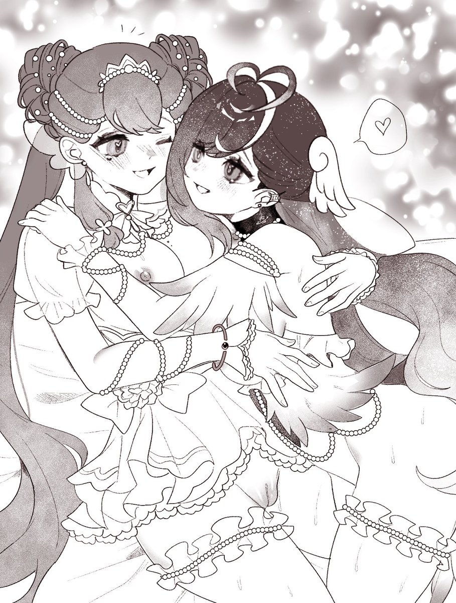 rubbie__'s tweet photo. 🌷 Would you like a 2 for 1 deal? 💫

🎨: @/kanomatsu (Vgen) https://t.co/KN6l6HTNI0