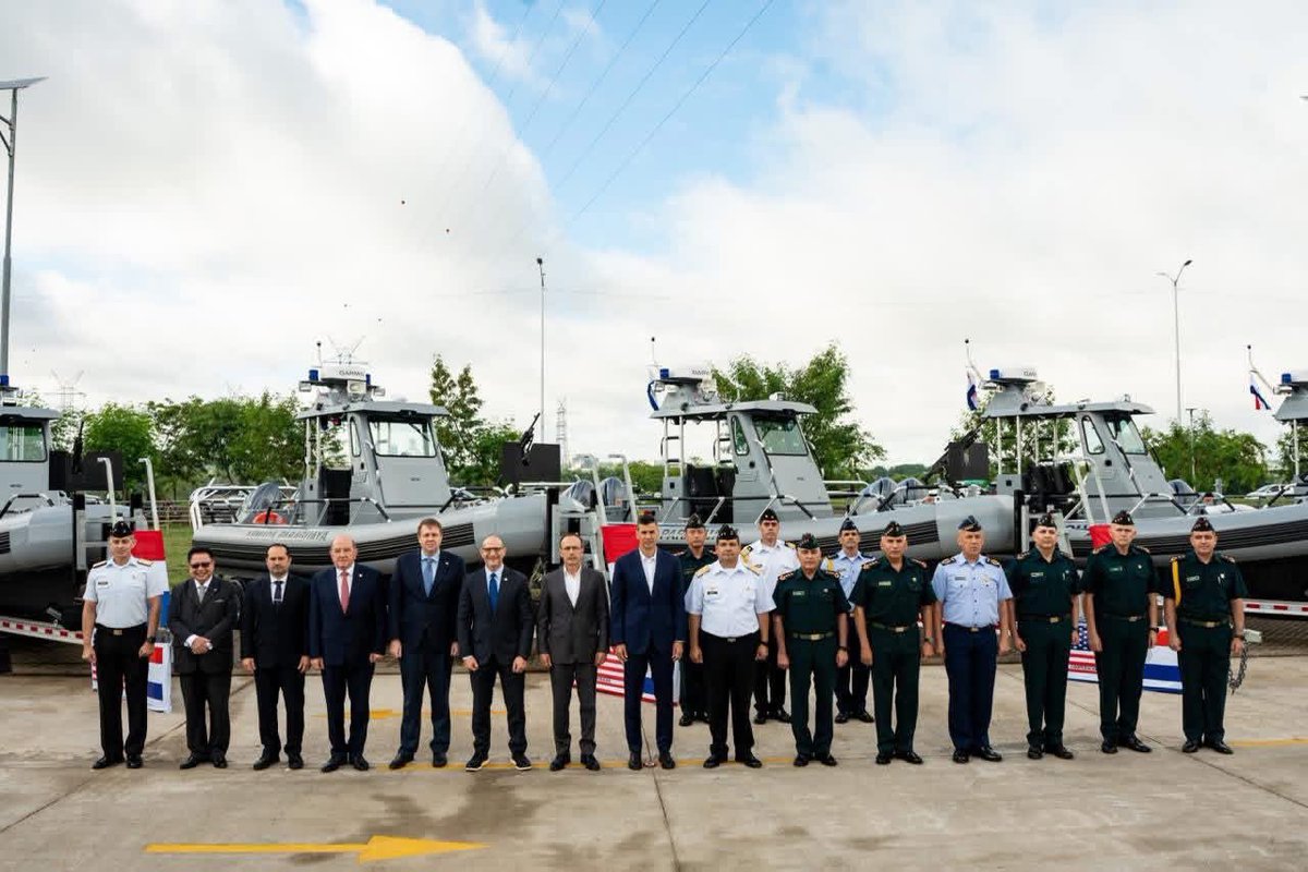 CEREMONIA DE INAUGURACIÓN OFICIAL DEL CENTRO DE MANDO Y CONTROL DE LA PREFECTURA GENERAL NAVAL
El acto contó con la presencia del Presidente de la ANNP, <a href="/Julio_VeraC24/">Julio Cesar Vera Cáceres</a> 

➕ℹ️🔗annp.gov.py/?p=22179

#ANNP
#GobiernoDelParaguay
