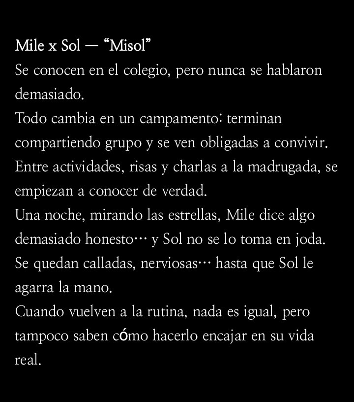 Ki_amg's tweet photo. Undécimo ship(?: @Mp_391 x @soso4lovhls ✨️misol✨️ https://t.co/T190I4Zouo