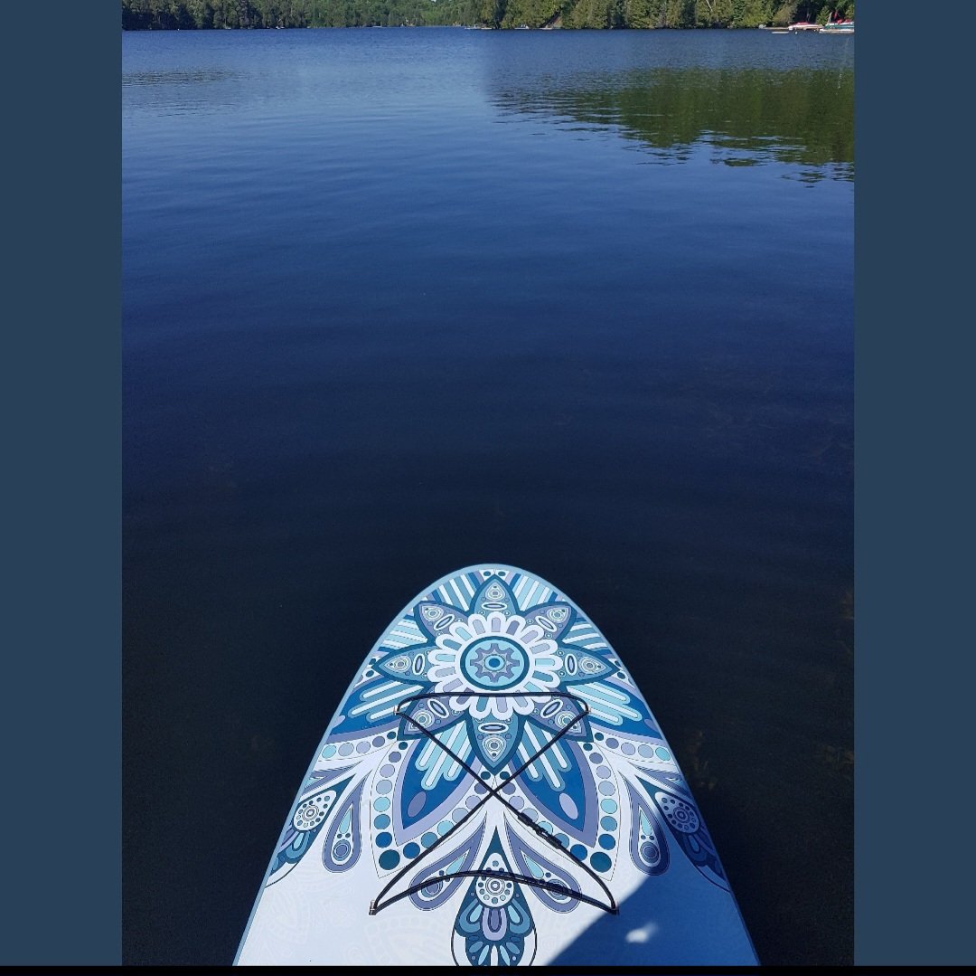 mitchbabineau's tweet image. Lake Fortescue, Ontario .... #paddleboarding