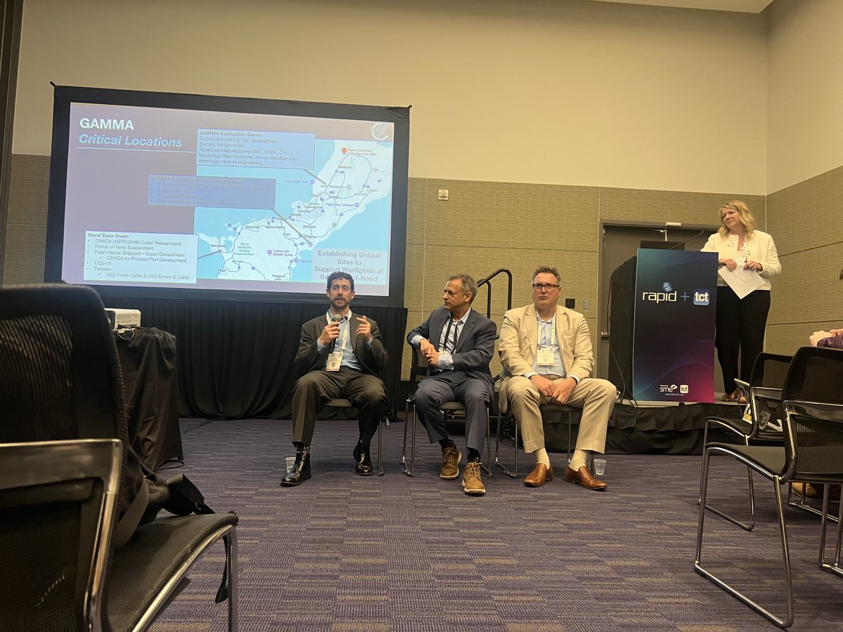ASTROA_org's tweet photo. Strong panel discussion yesterday at @RAPID_Event on Indo-Pacific readiness and what's next for our work in Guam! 📷 https://t.co/aOWeqW1735