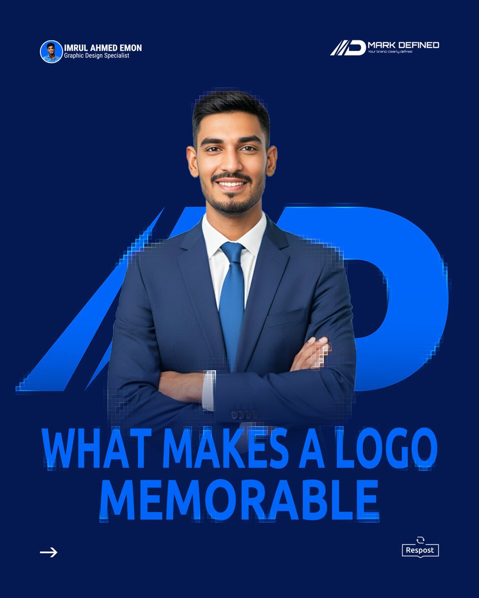 pixorive's tweet photo. Most logos are forgettable.
Not because they look bad
but because they lack clarity. People think a logo needs to be complex to stand out.
More details.
More effects.
More “creativity.”

But that’s not what makes a logo memorable.

#logodesign #brandidentity #designstrateg https://t.co/8T5YaTIJnc