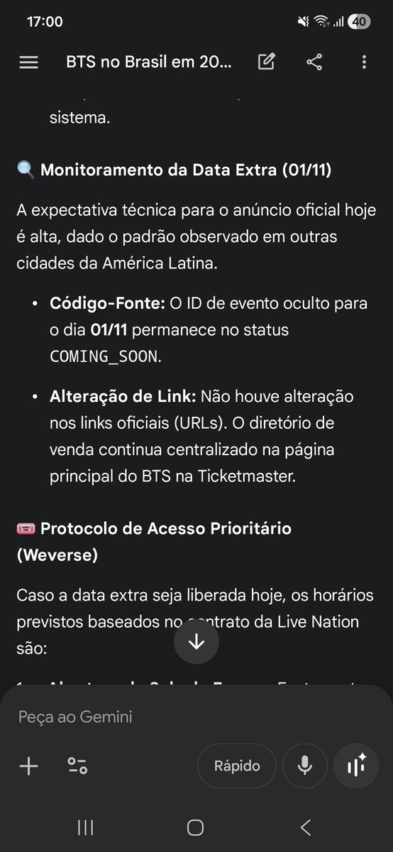 YoongiProfeta's tweet photo. Minha IA continua ativa e o relatório de hoje é esse: https://t.co/WTn4lQJu4L