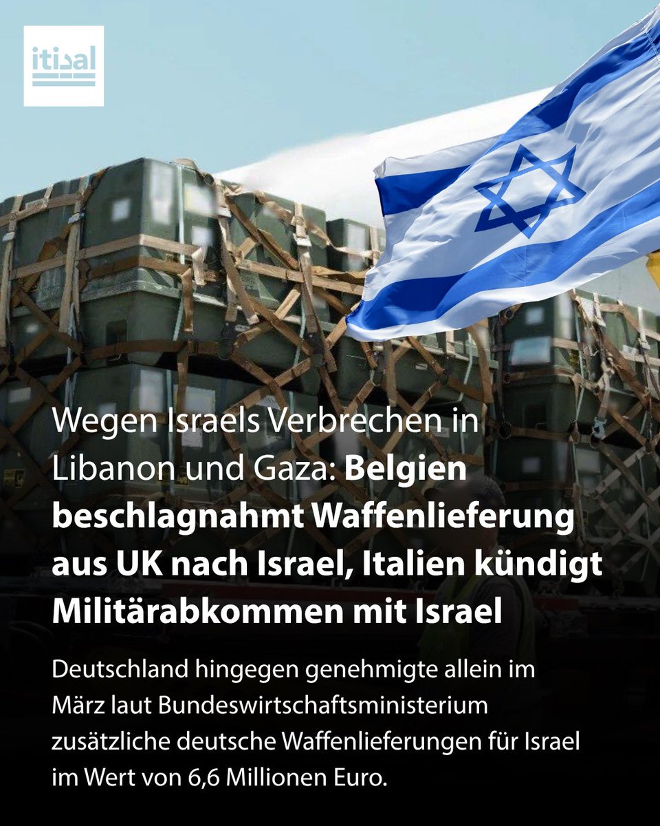 Belgische Behörden haben am Mittwoch am Flughafen Lüttich zwei militärische Lieferungen aus dem Vereinigten Königreich gestoppt, die für Israel bestimmt waren. Dabei handelte es sich um Komponenten für militärische Systeme, darunter Teile für Kampfflugzeuge.

Wie Declassified UK