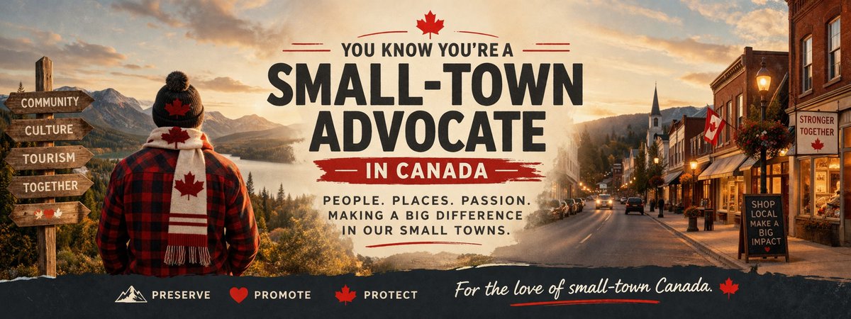 ehCanadaTravel's tweet photo. You Know You Are Deep in Small Town Canada When...

And if you have ever looked at an empty storefront and thought, yeah… I have a plan for that…

You are in this.

Read it here
https://t.co/vrJt7h5vcE

 #tourismexpert #smalltowncanada #ruraltourism #destinationdevelopment https://t.co/fLwcKF9Qql