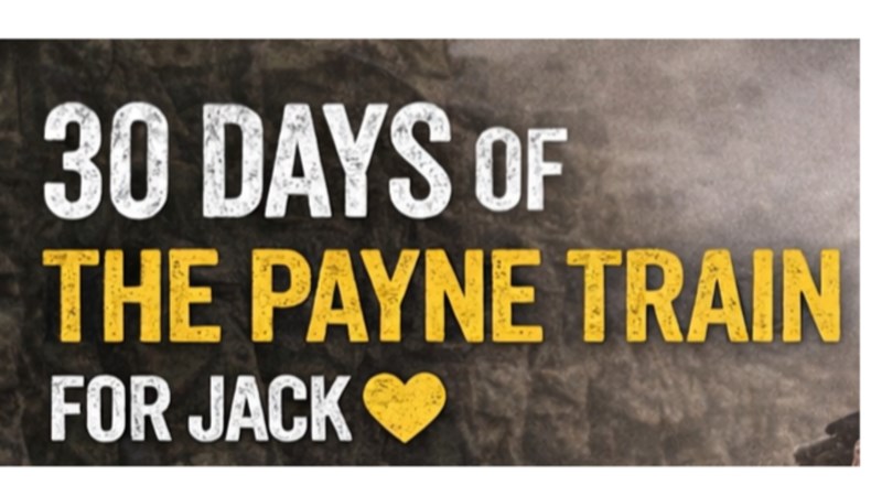_JIBBER_JABBER_'s tweet photo. One of the lads who’s been supporting me for years is putting himself through something ridiculous this month… for a brilliant cause.

He’s doing a full “Payne Train” CrossFit workout every single day in April:

- 2,250 pull-ups
- 4,500 push-ups
- 6,750 squats
- 30 miles run

All to raise money for Manchester Children’s Trust, in support of a young boy called Jack who’s battling leukaemia.

No athlete. No shortcuts. Just turning up every day and getting it done.

If a small % of people on here chipped in, it would make a massive difference. 🙏

Link here 👇

►https://t.co/rOPPRAoSYl◄