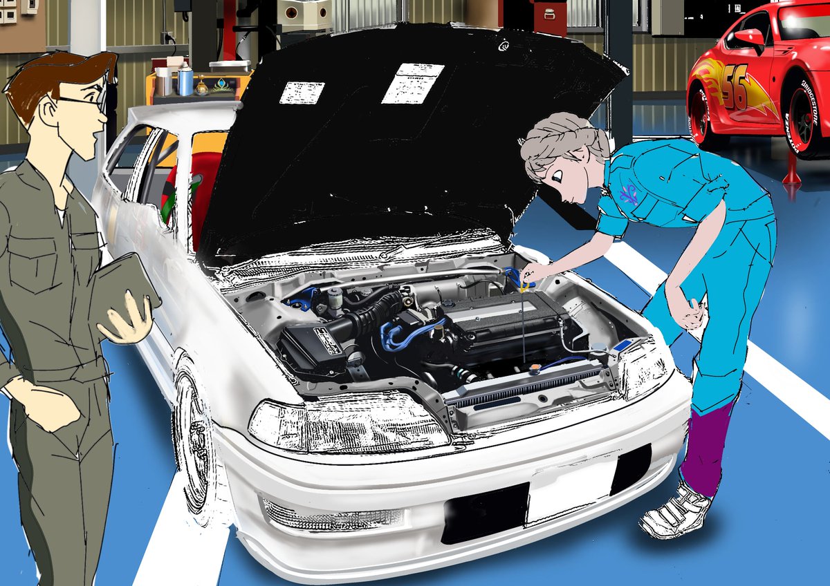 HamaYuki55's tweet photo. One step deeperโprogress in motion.
ไธปใซใจใณใธใณ้จๅใๆใ่พผใใ ็ถๆ
#workinprogress #disneyinspired #efcivic #jdm #fanart #disneyinspired #elsa #milosatch https://t.co/7UFbNEFaAk