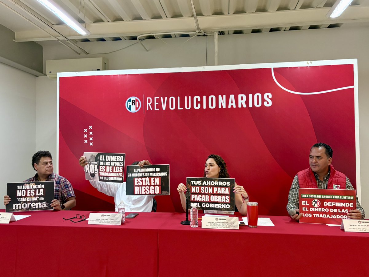 hector_sinecio's tweet image. #MONITOR #TVQ #LaNeta Manifiesta @AbiArredondo Presidente del @PRIQueretaroCDE que @PONCHORDZ quien presentó su renuncia a @NORA_AMAYA_LL y @MovCiudadanoQro Por disentir del Plan #B “No nos es desconocido; Hemos tenido diálogo e incluso nos ha visitado aquí en el #PRI “