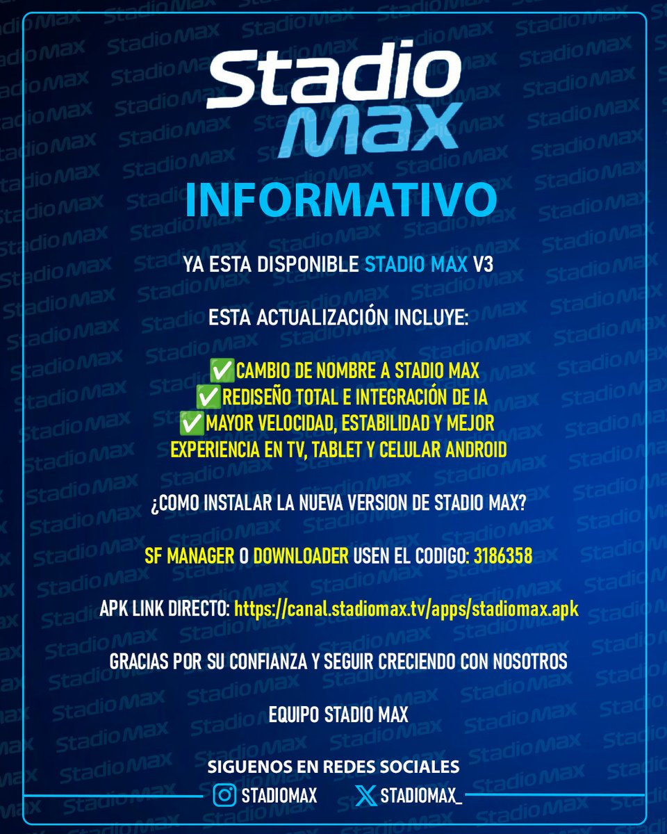 Stadio Max tweet media