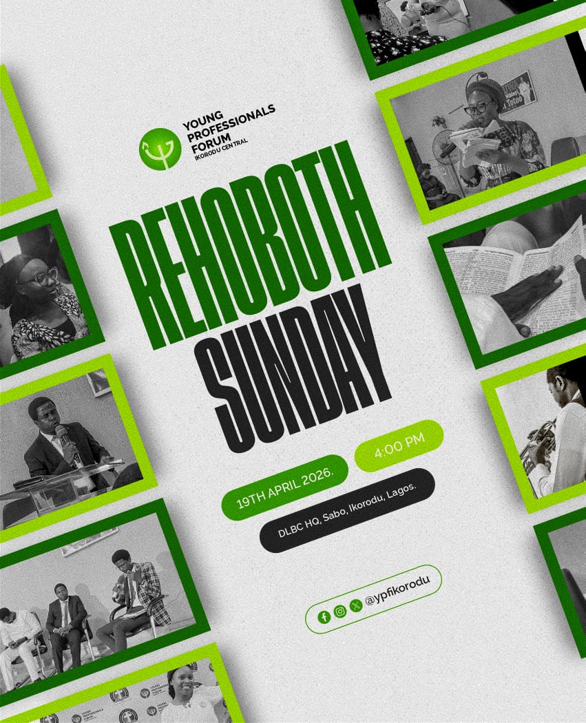 ypfikorodu's tweet image. REHOBOTH SUNDAY IS HERE!!

This Sunday isn’t just another gathering, it’s a moment where God makes space for you to grow, thrive, and step into all He has prepared.

Come expectant. Come ready. 

#rehobothsunday #ypfikorodu #youngprofessionals
