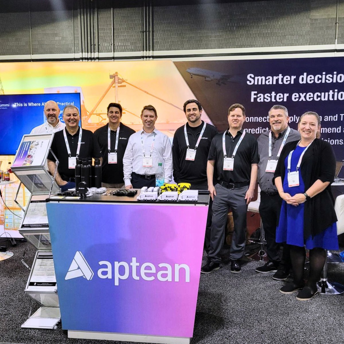 logilityinc's tweet photo. That's a wrap on MODEX 2026! 

4 days, 50K+ supply chain pros, and one clear theme: the gap between insight and action can't wait. Grateful for every conversation, every connection, and a team that showed up all week. 

Until next time!

#MODEX2026 #SupplyChain

@Aptean https://t.co/TFGKCCbmHz