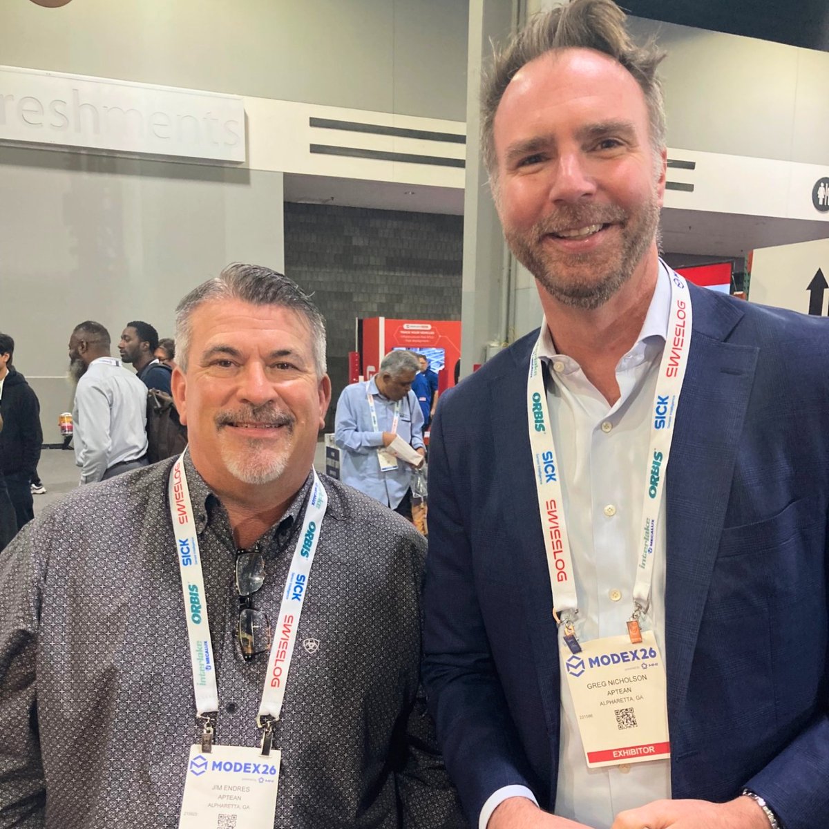 logilityinc's tweet photo. That's a wrap on MODEX 2026! 

4 days, 50K+ supply chain pros, and one clear theme: the gap between insight and action can't wait. Grateful for every conversation, every connection, and a team that showed up all week. 

Until next time!

#MODEX2026 #SupplyChain

@Aptean https://t.co/TFGKCCbmHz