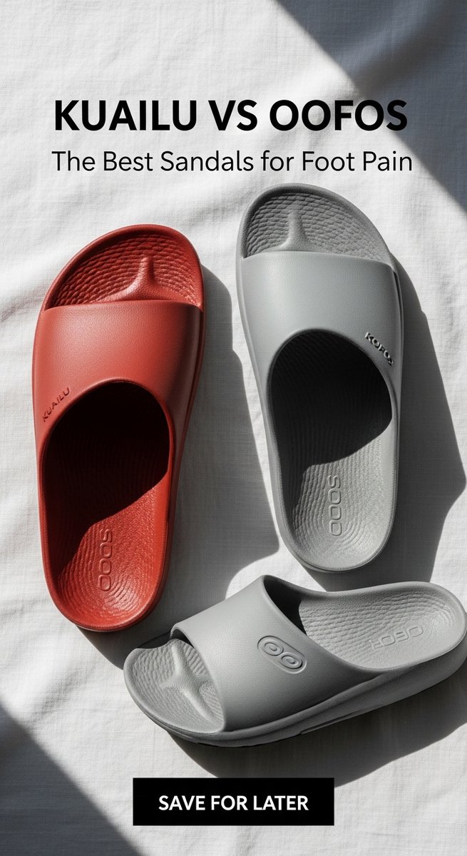 PureLuxy's tweet image. Kuailu vs OOFOS — which recovery sandal wins for sore feet? We put both to the test so your wallet doesn't suffer 👟 🔗 pureluxy.com/kuailu-vs-oofo…
#RecoverySandals #OOFOS #FootHealth #ShoeReview