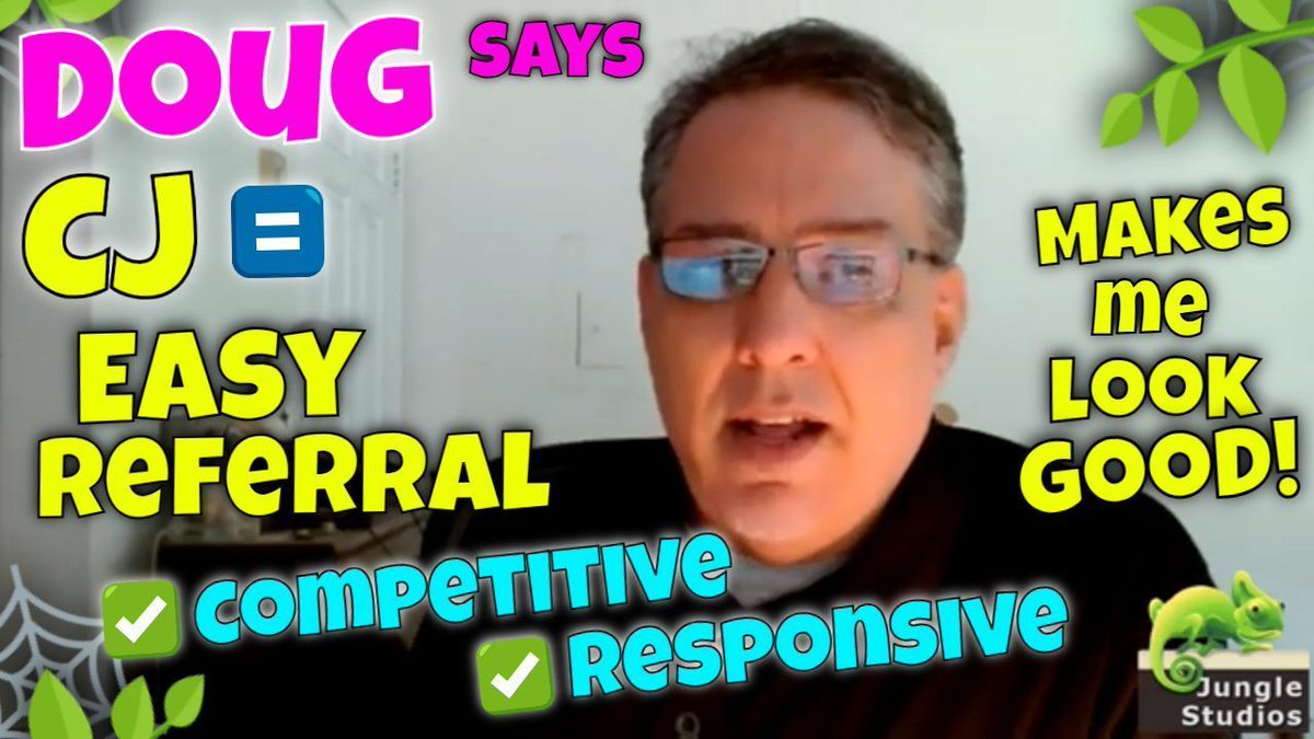 cjgilbertwebpro's tweet image. NEW VIDEO: Doug: CJ is EASY for #smallbusinessowners to refer to!
WATCH: buff.ly/VEzYAuR

BNI Director thanks CJ for being easy to reach and offering excellent website design services with competitive pricing!

WATCH + LIKE!

#smallbusiness #businesstips #business101