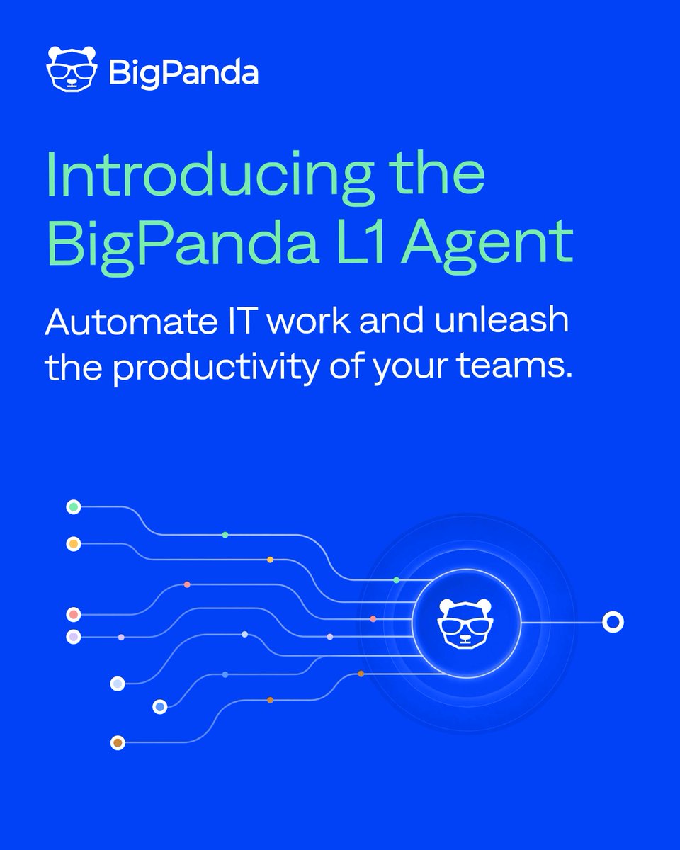 BigPanda tweet media