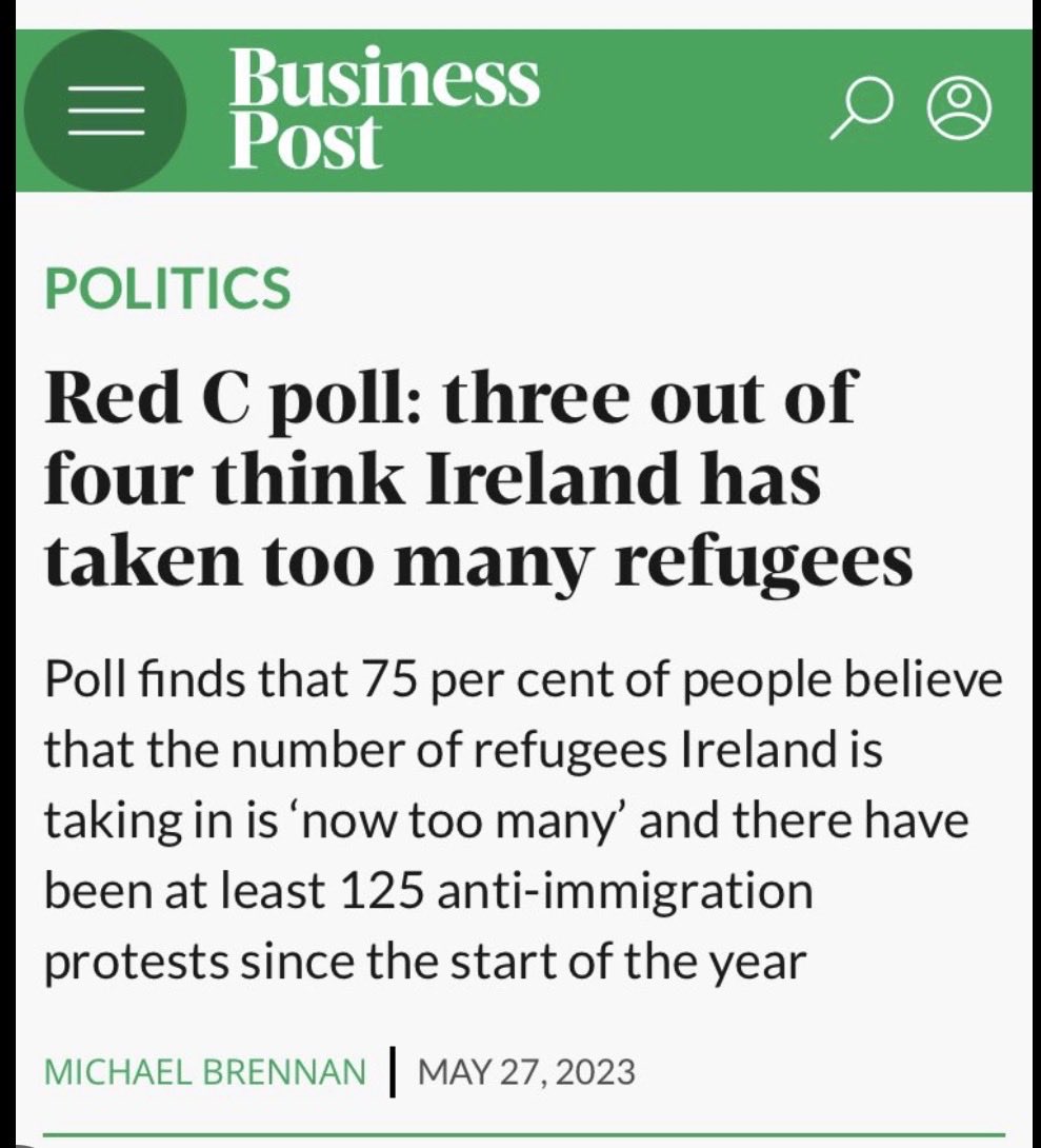 <a href="/CorkGourmetGuy/">Dave Ahern</a> So: 

1. The far right aren’t a threat 
2. The people who protest are far right 
3. Even the far right protesters…aren’t far right?

Also, if Irish people are inherently not ‘far right’, then how do believe any Irish people are far right? 

Also - how this?