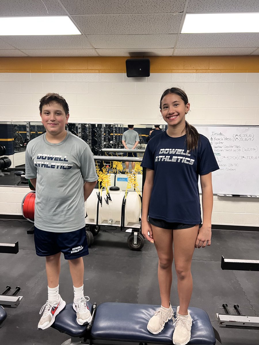 PCnowisthetime's tweet photo. Big week for your @DMS_LionsAth Attitudes of gratitude. Shoutout to Conrad & Piper! Always having can do attitudes 💪 they are your PC 🌟s of the week powered by @VistaSportMedPT #PCtrained https://t.co/ApNbyfYlx3