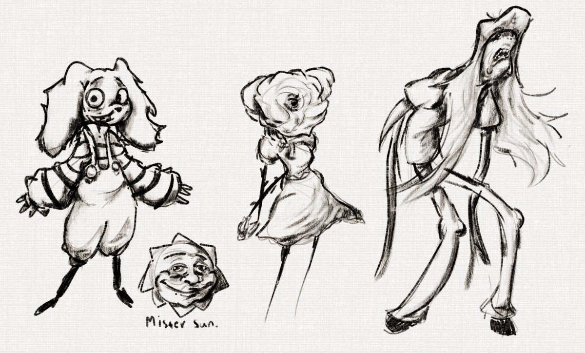 Dogday, Bobby Bearhug and Craftycorn designs from my AU #SmilingCritters