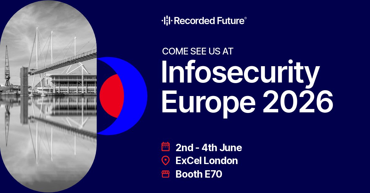 Recorded Future tweet media