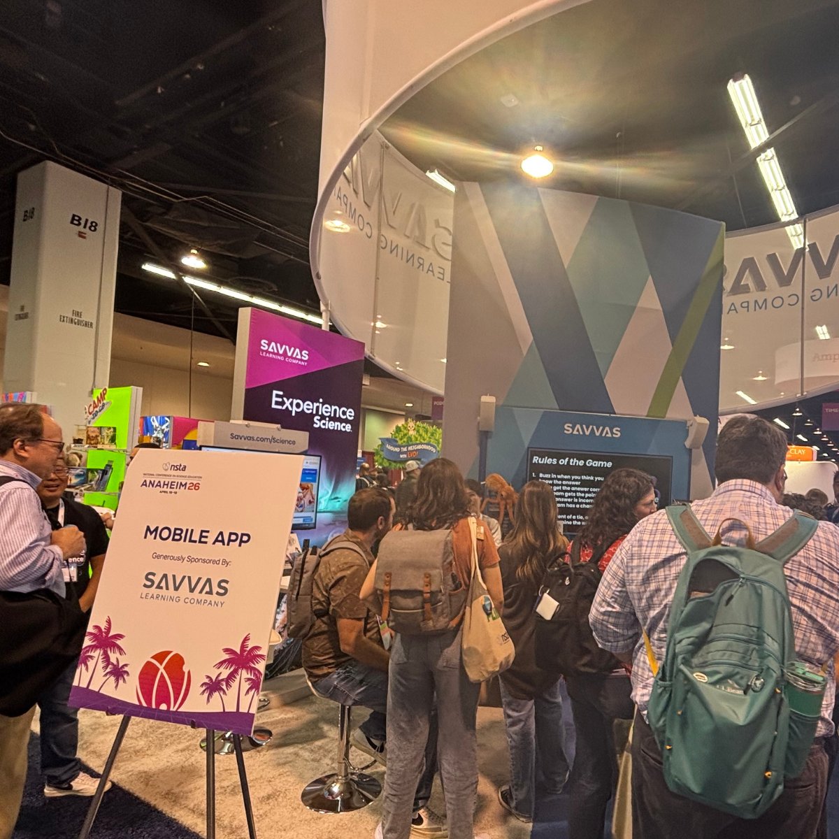 SavvasLearning's tweet image. 🐙 We’re having a phenomenal time connecting with passionate science educators at #NSTASpring26! Stop by the Savvas Learning Company booth (#321) this week to explore Experience Science® K–12, or attend one of our many workshops. Learn more: ow.ly/qAQ850YzWg9

#SciEd @NSTA