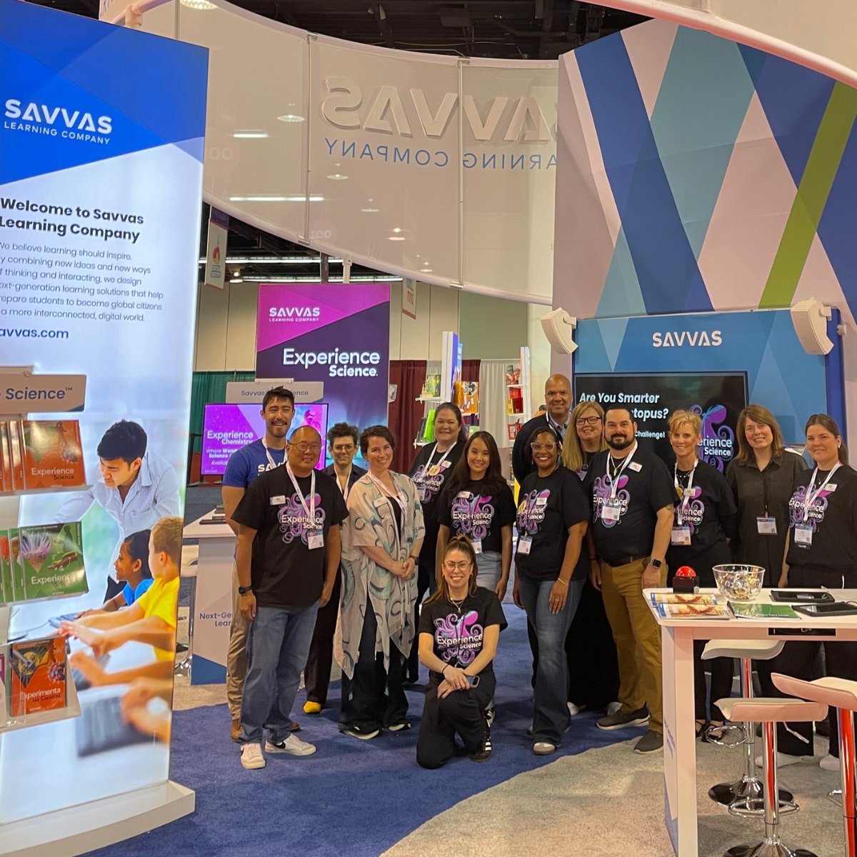 SavvasLearning's tweet image. 🐙 We’re having a phenomenal time connecting with passionate science educators at #NSTASpring26! Stop by the Savvas Learning Company booth (#321) this week to explore Experience Science® K–12, or attend one of our many workshops. Learn more: ow.ly/qAQ850YzWg9

#SciEd @NSTA