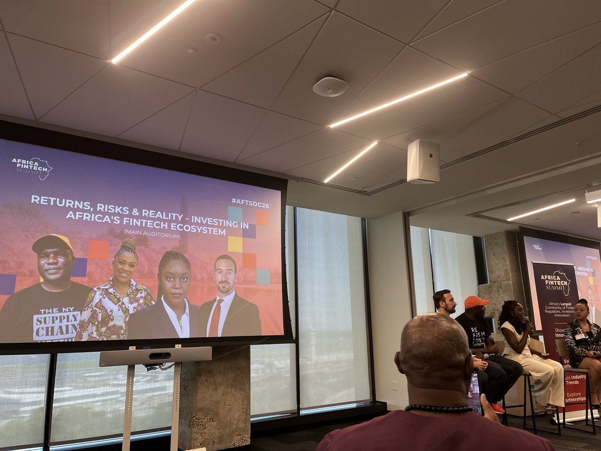 FutureofWorkDC's tweet image. “Risks &amp;amp; Returns: investing in Africa”#AFTSDC26 #Fintech @AWS @chippercashapp #passporting #fintechlicense @IFCAfrica @theflutterwave #AfricaGoingGlobal #blockchain #stablecoin