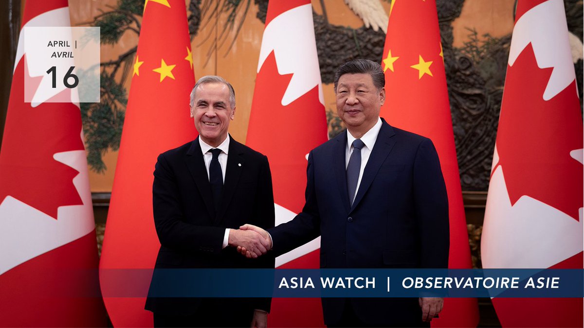 AsiaPacificFdn's tweet photo. This week, #AsiaWatch looks at Canada in Hainan and China’s role in the Iran conflict.
https://t.co/iBWWV7l0Pp https://t.co/pCqGDdLaW9