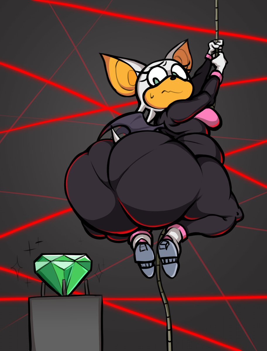 Rouge and her passion for emeralds