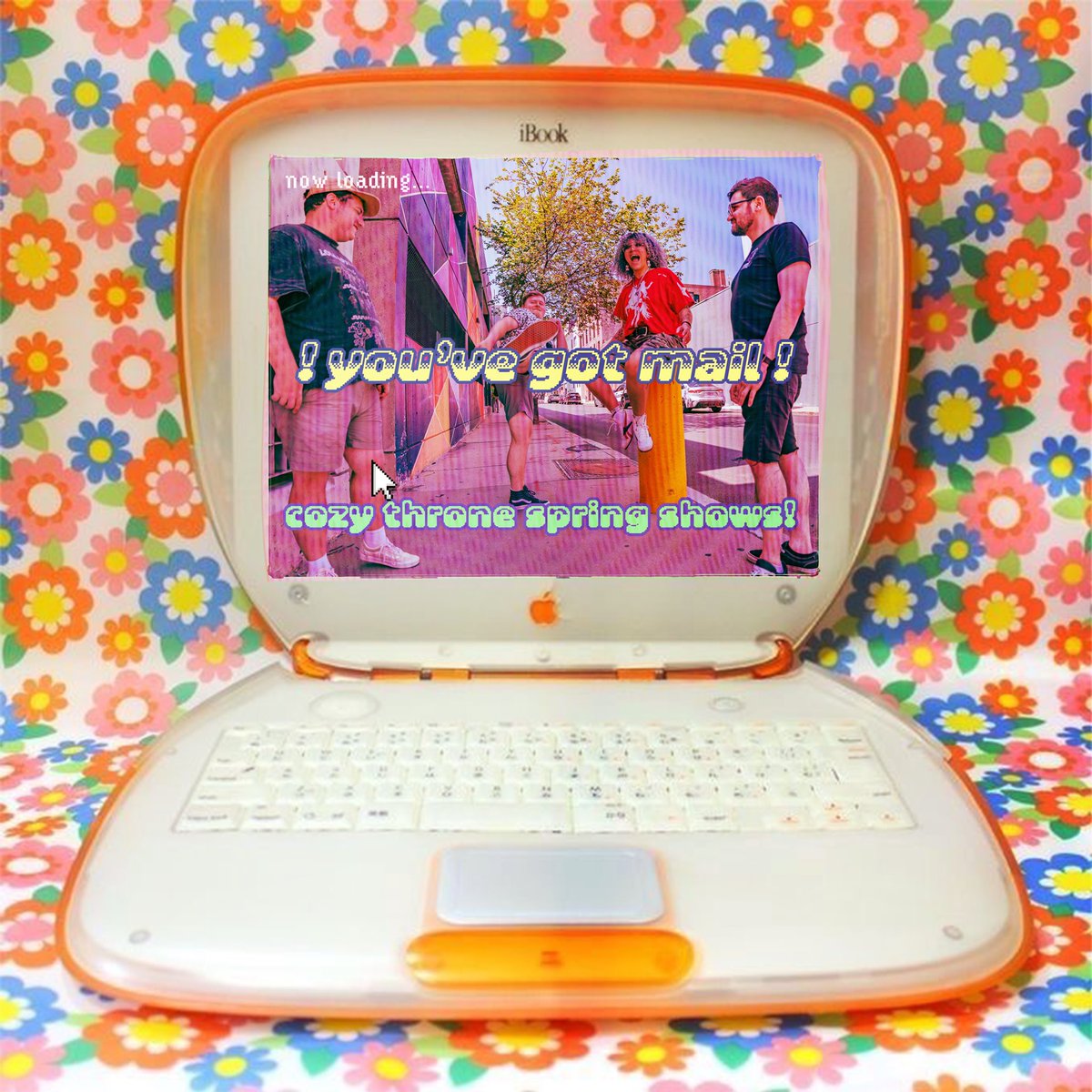 cozythrone's tweet photo. remember when computers looked like this // MANY GIGS MANY NEW CITIES PICK UR FAV AND POP OUT 📣📣 https://t.co/JnB9YU6J1o