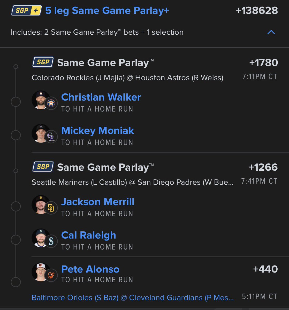 Parlays or Die 🤝 tweet media