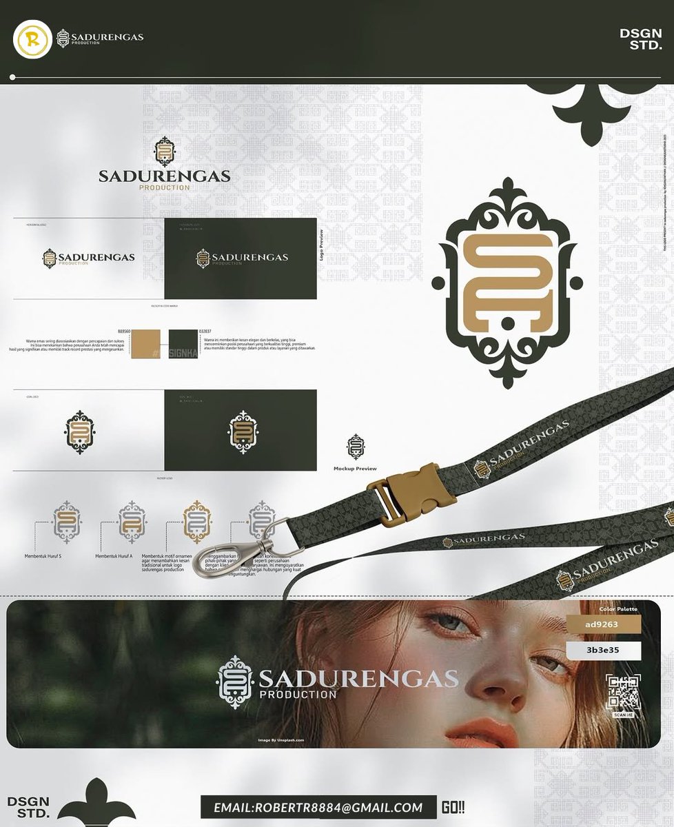 ROBCreatives's tweet image. resenting the new branding design for "Sadurengas Production" The concept was to blending traditional aesthetics with modern design structure  If you also need to lift the face of your brand so hit me in DMs
LogoDesign 

#LuxuryBranding #BrandIdentity #MonogramLogo