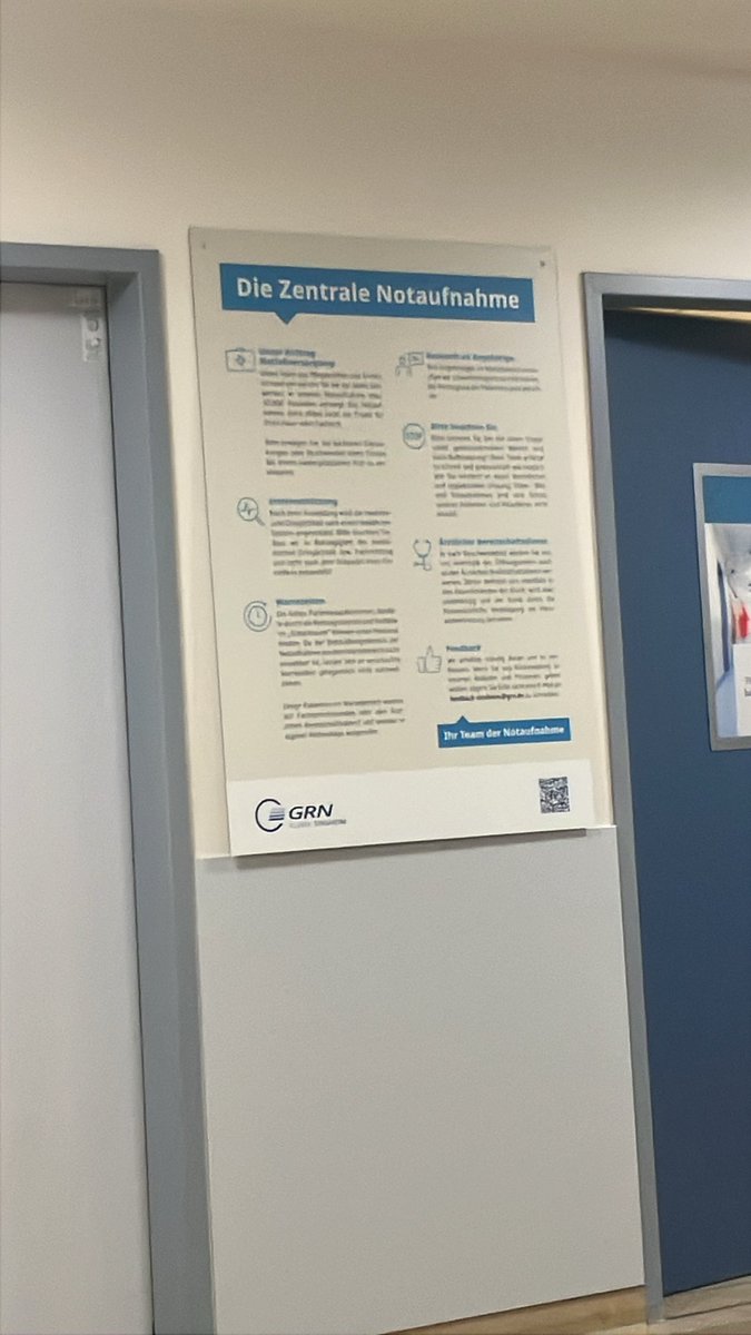 Notaufnahme ist einfach ätzend.