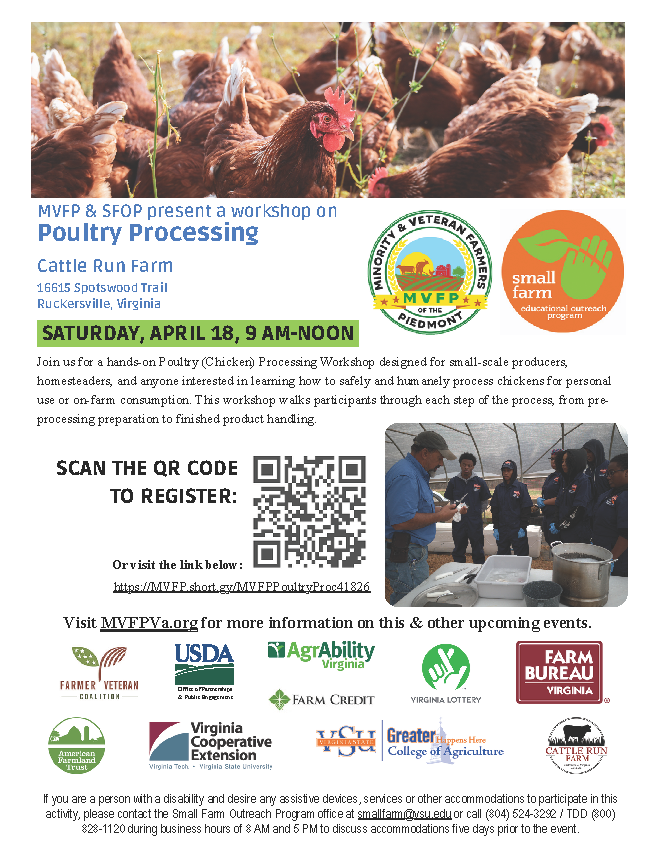 Minority & Veteran Farmers of the Piedmont tweet media