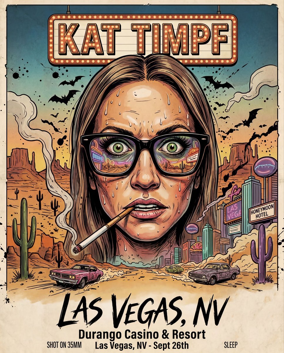 VEGAS, BABY!!!

Pre-sale is LIVE and tickets are moving FAST. Get yours here: therealkattimpf.com/ticket-pre-sale