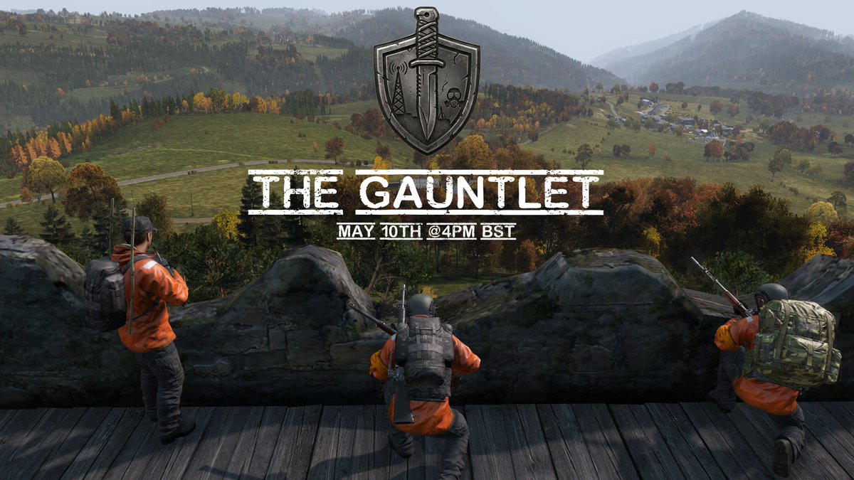 On the 10th May @ 4pm BST, I will be hosting my first DayZ event!

With a focus on competitive teamplay and high stakes action, The Gauntlet will be a true show of skill!

discord.gg/zXcdfNWyZH

Join the discord to get signed up and find out some more information!