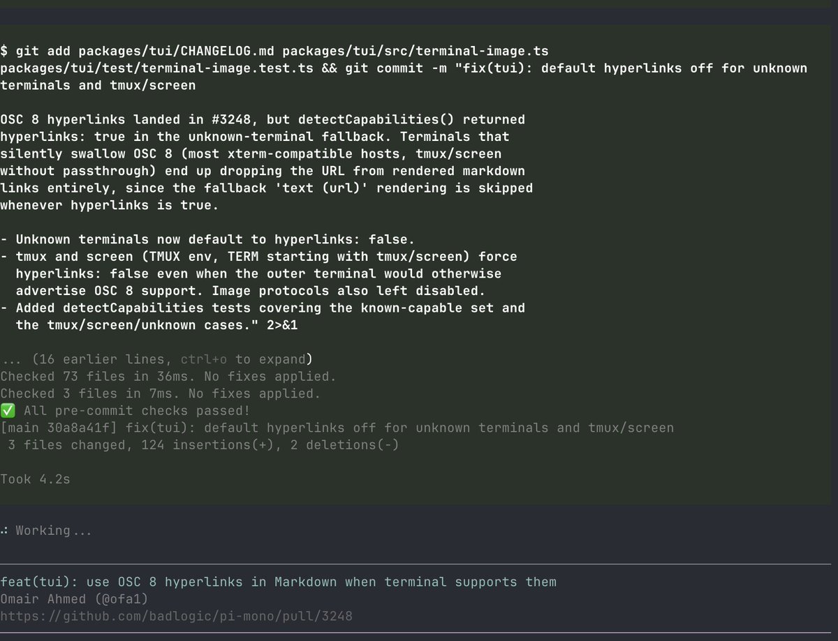 Mario Zechner tweet media