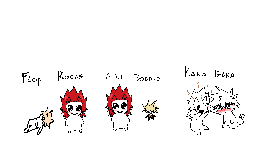 Daily KiriBaku doodles!! 🍓 tweet media