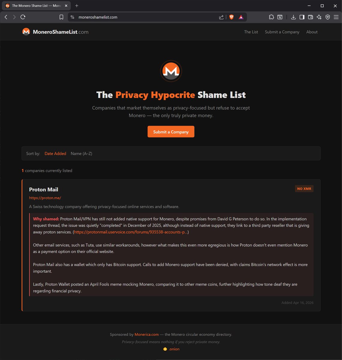 Monerica tweet media