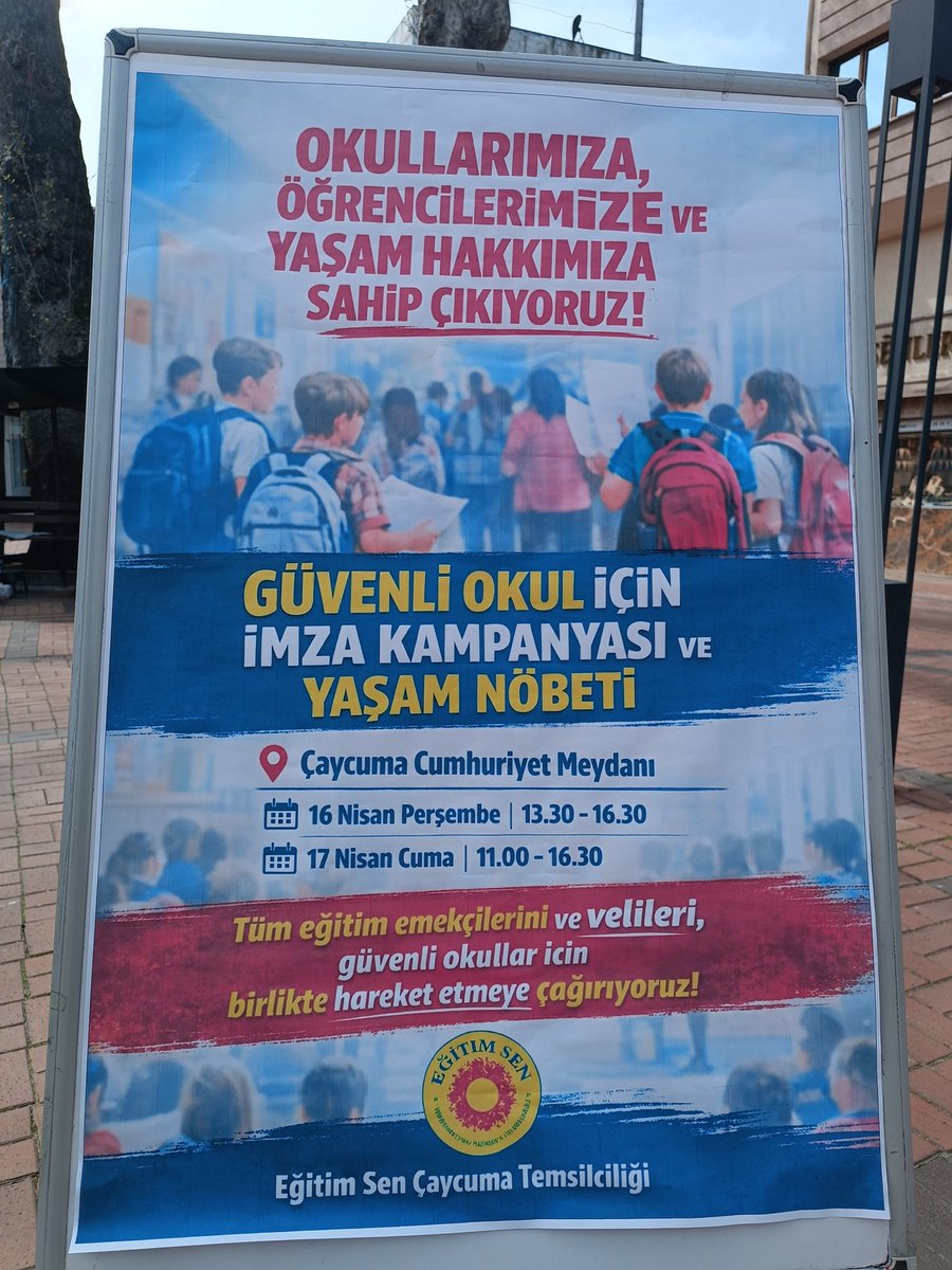 Eğitim Sen Çaycuma tweet media