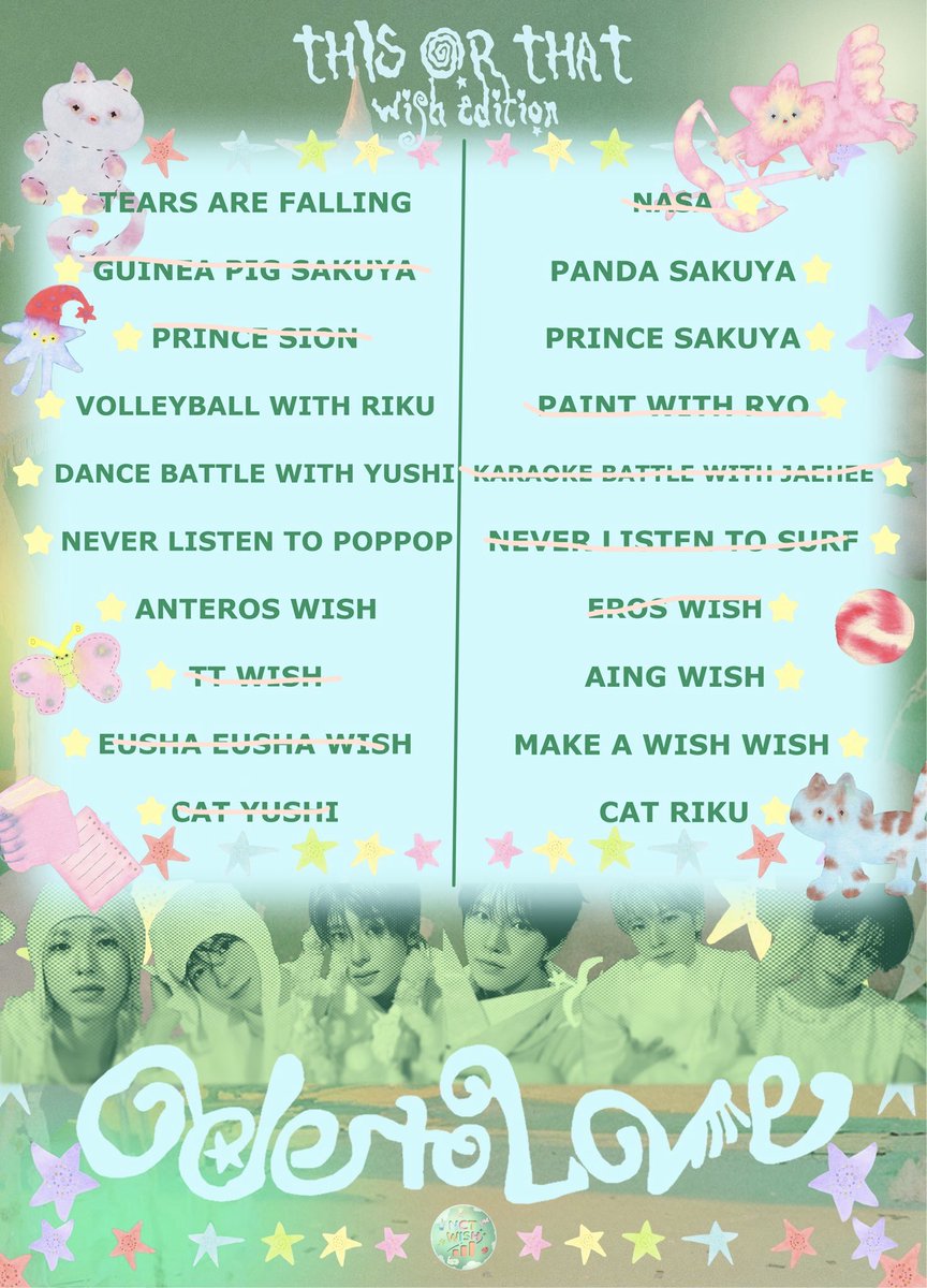 j 🩵 ode to wish tweet media